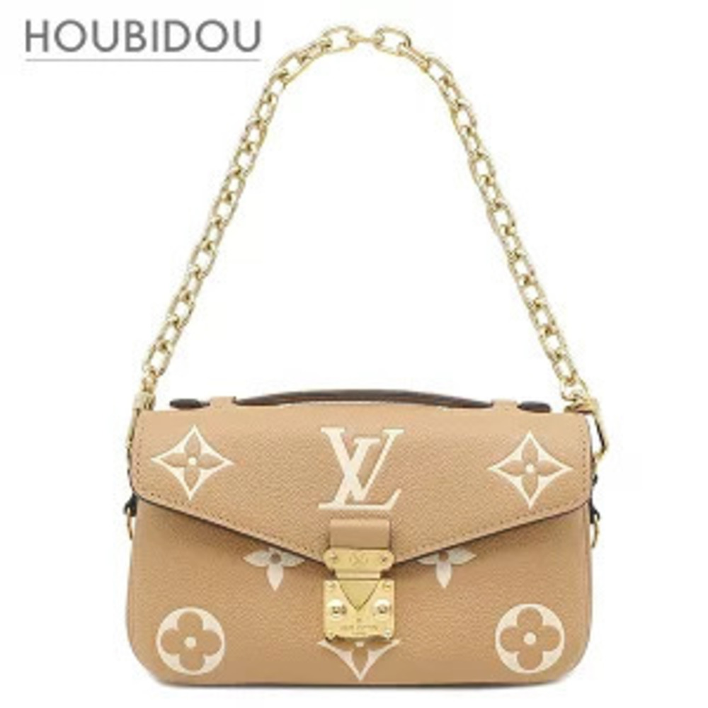 Louis Vuitton bag Pochette Metis EW Monogram Empreinte Arizona x Cream